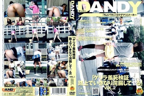 《游击羞耻调查：突然灌肠并在街头做爱》第二卷 DANDY-065